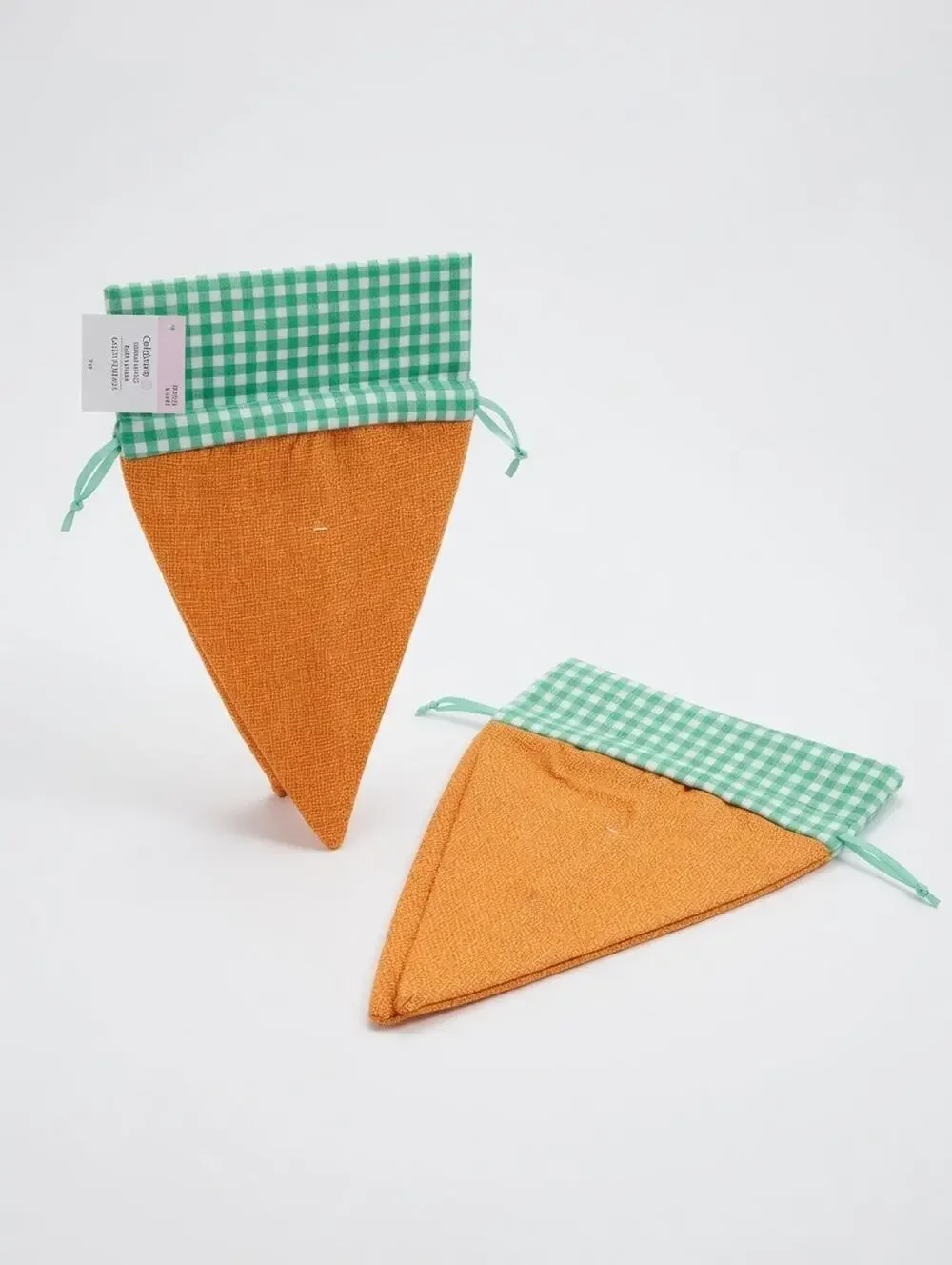 Set of 2 Celebrate It Carrot Easter Gift Bags